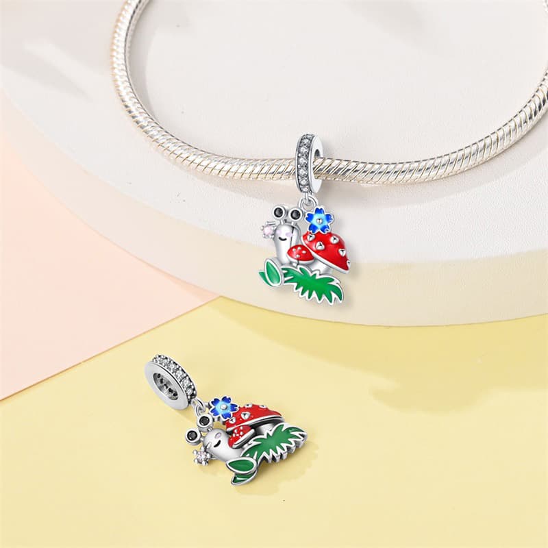 Noctilucent Iridescent Chameleon Diy Pendant